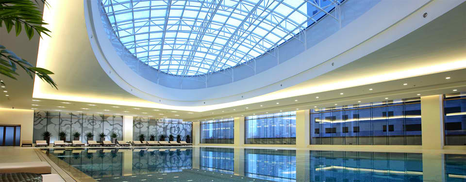 hotel swimming pool in dalian